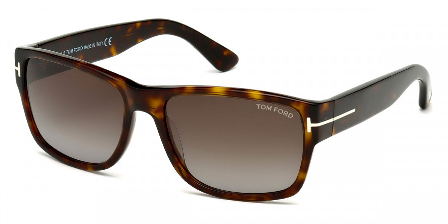 Color: Shiny Dark Havana (52B) - Tom Ford FT0445Mason52B58