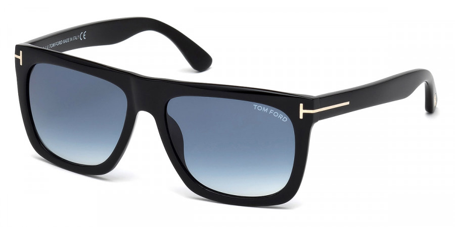 Color: Shiny Black (01W) - Tom Ford FT0513Morgan01W57