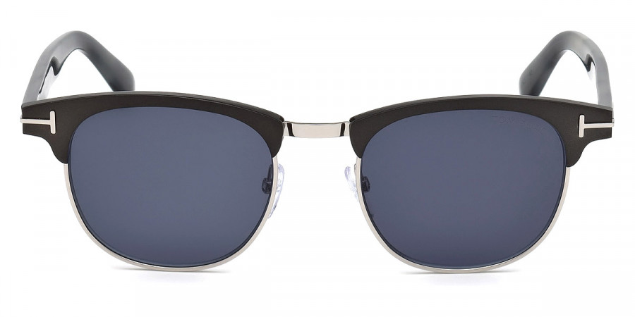 Tom Ford™ FT0623 Laurent-02 09V 51 - Matte Gunmetal/Palladium/Shiny Gray Havana