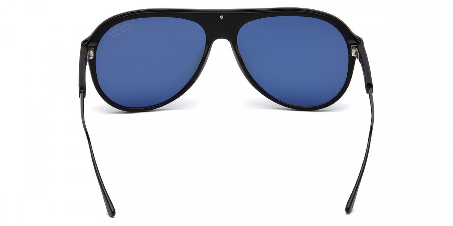 Color: Matte Black/Matte Black (02D) - Tom Ford FT0624Nicholai-0202D57