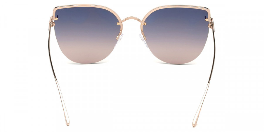 Color: Shiny Rose Gold (28B) - Tom Ford FT0652Ingrid-0228B60