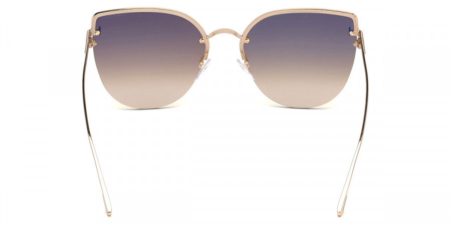 Color: Shiny Rose Gold (28F) - Tom Ford FT0652Ingrid-0228F60