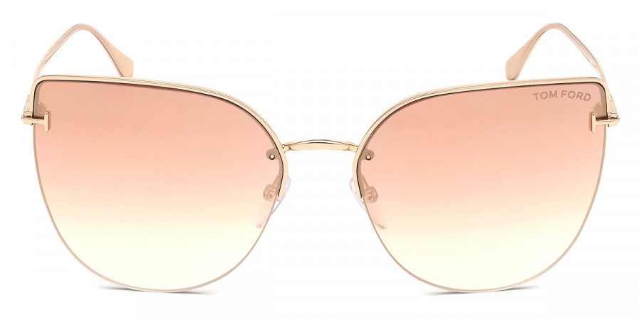 Tom Ford™ FT0652 Ingrid-02 33Z 60 - Shiny Rose Gold