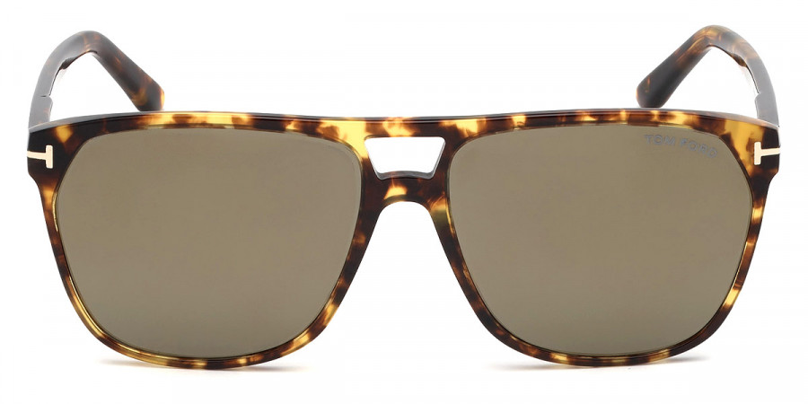 Tom Ford™ FT0679 Shelton 56C 59 - Shiny Vintage Havana