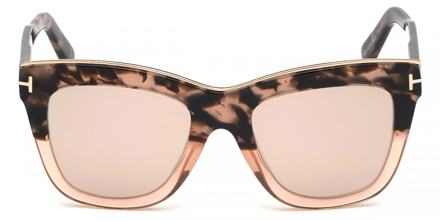 Tom Ford™ FT0685 Julie 56G 52 - Pink Havana-To-Transparent Pink/Pink Havana