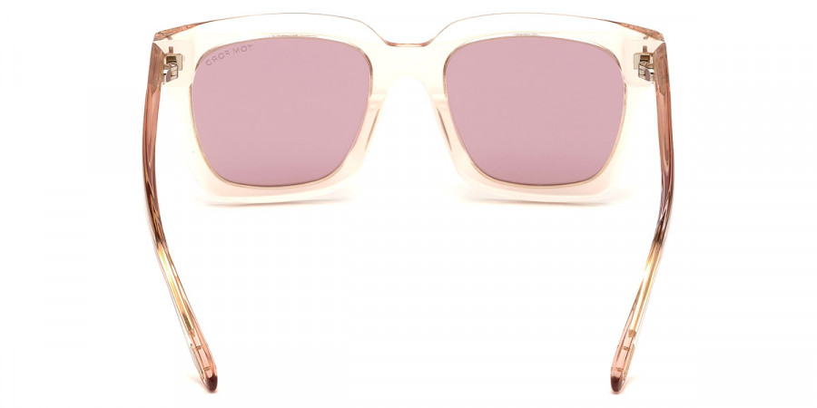 Color: Shiny Transparent Pink (72Z) - Tom Ford FT0690Sari72Z52