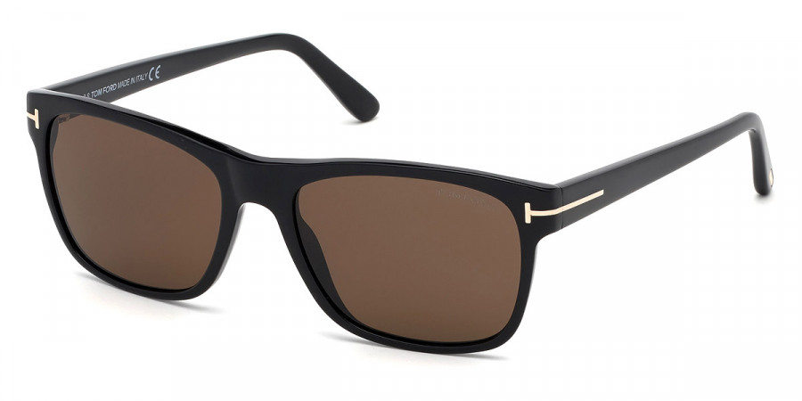 Color: Shiny Black (01J) - Tom Ford FT0698Giulio01J59