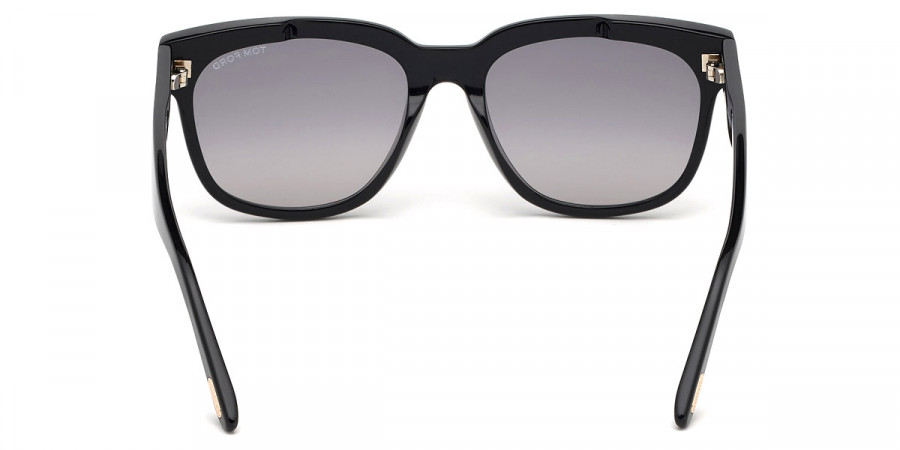 Color: Shiny Black (01C) - Tom Ford FT0714Rhett01C55