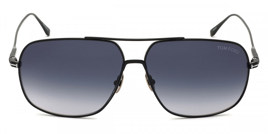 Tom Ford™ FT0746 John-02 01W 62 - Shiny Black Titanium