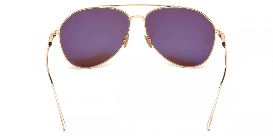 Color: Shiny Rose Gold Titanium (28A) - Tom Ford FT0747Cyrus28A62