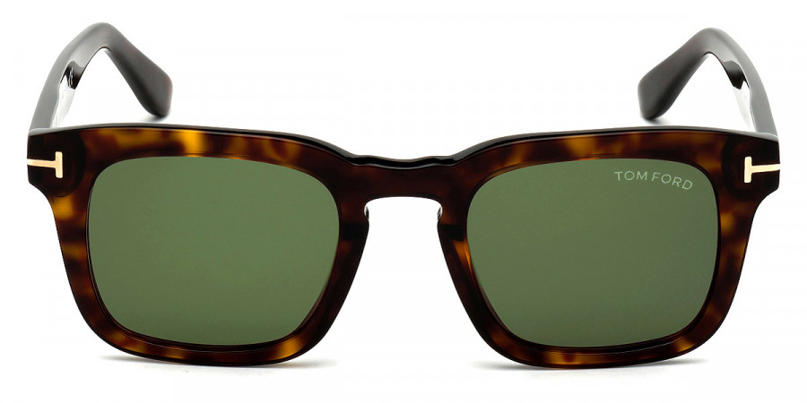 Tom Ford™ FT0751 Dax 52N 50 - Shiny Classic Dark Havana