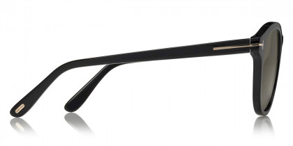 Tom Ford™ FT0752-N Jameson 01A 52 Shiny Black Sunglasses