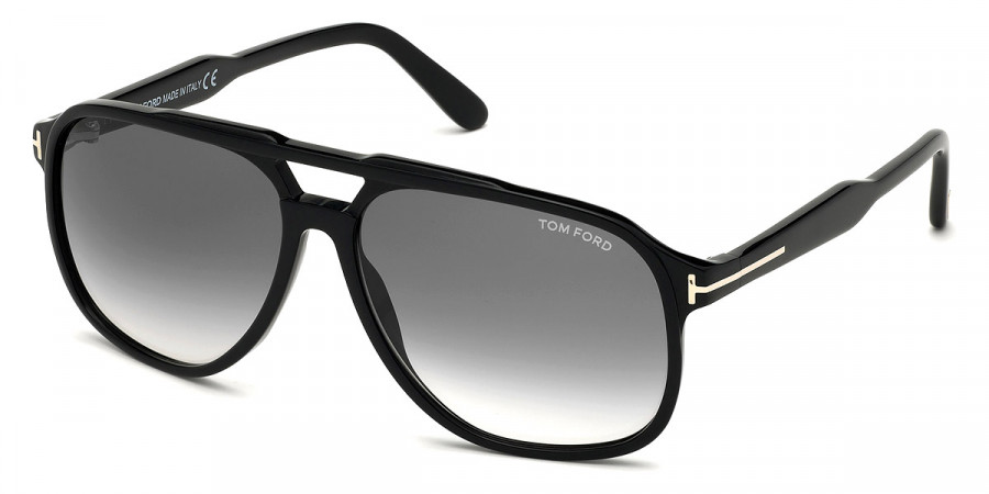 Color: Shiny Black (01B) - Tom Ford FT0753Raoul01B62