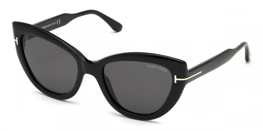 Tom Ford™ FT0762 Anya 01D 55 - Shiny Black