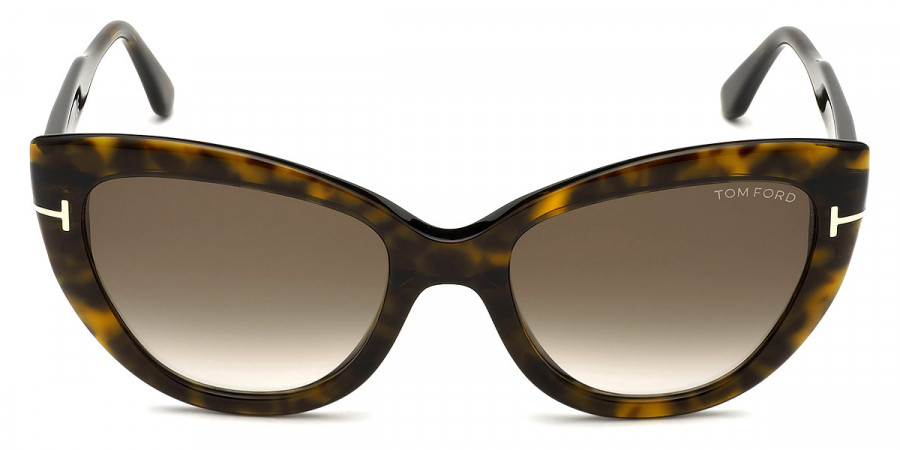 Tom Ford™ FT0762 Anya 52K 55 - Shiny Classic Dark Havana