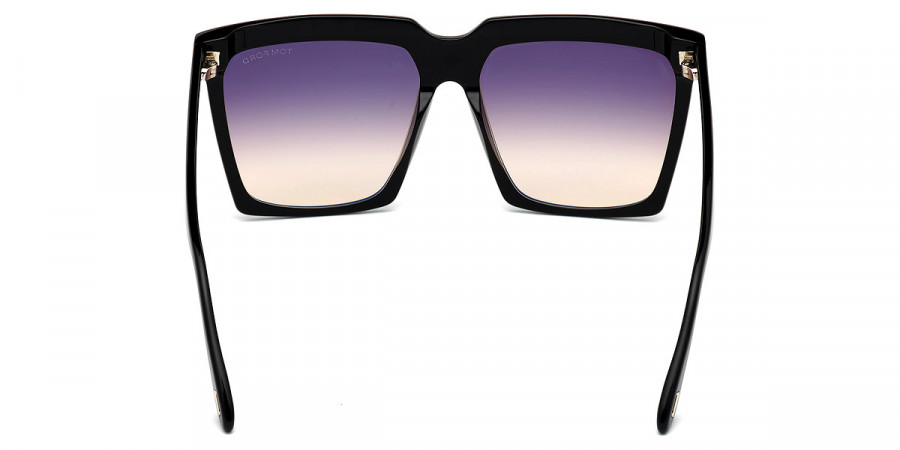 Color: Shiny Black (01B) - Tom Ford FT0764Sabrina-0201B58