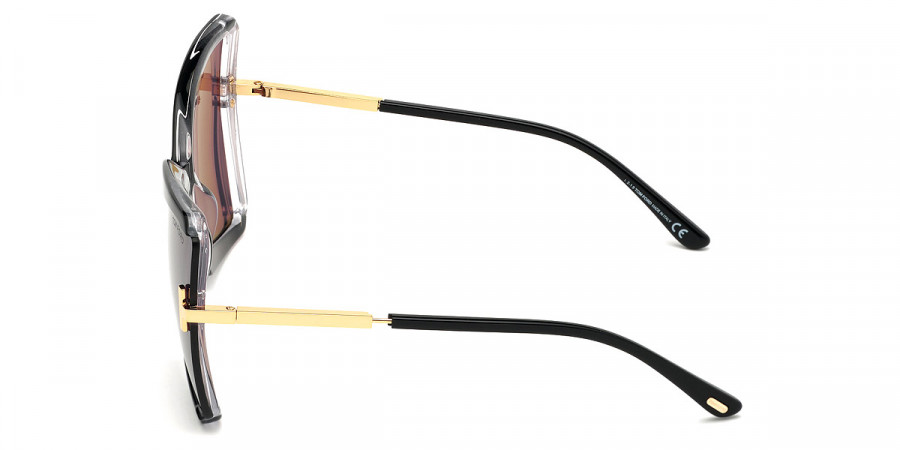 Color: Black & Crystal with Endura Gold (03A) - Tom Ford FT0766Gia03A63