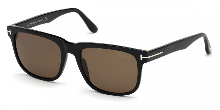 Color: Shiny Black (01H) - Tom Ford FT0775Stephenson01H56