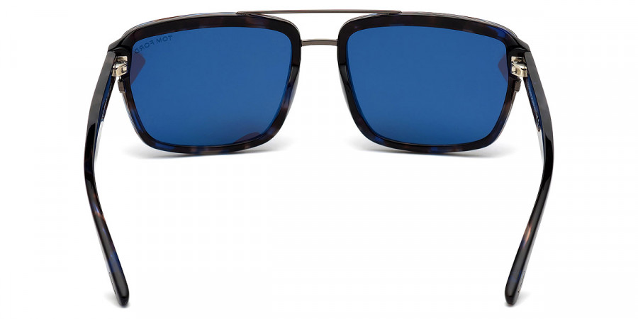 Color: Blue Havana (55V) - Tom Ford FT0780Anders55V58