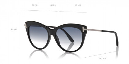 Tom Ford™ FT0821 Kira Sunglasses for Women 