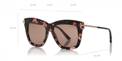 Tom Ford™ FT0822 Dasha Sunglasses for Women 