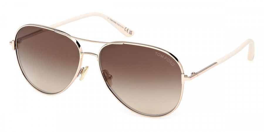 Color: Shiny Rose Gold (28K) - Tom Ford FT082328K59