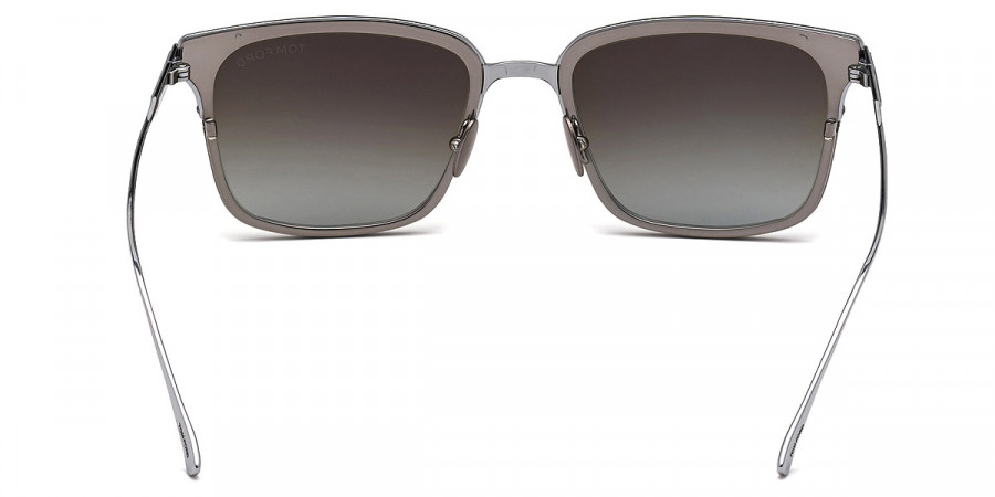 Color: Dark Ruthenium with Palladium (12Q) - Tom Ford FT0831Hayden12Q54