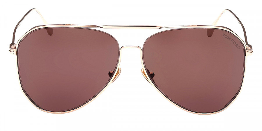 Tom Ford™ FT0853 Charles-02 28E 60 - Shiny Rose Gold