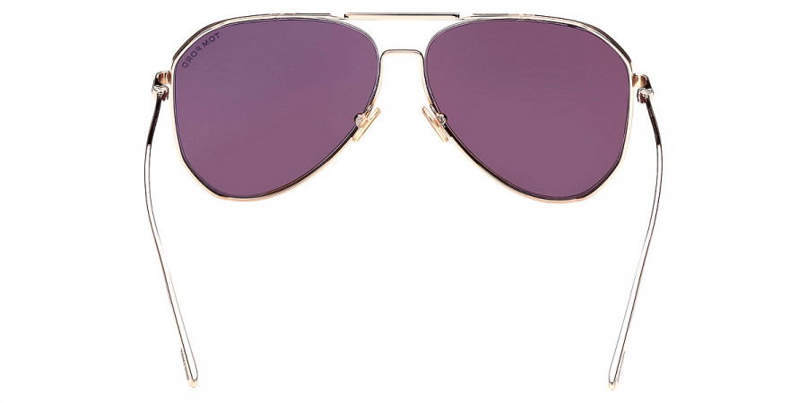 Color: Shiny Rose Gold (28E) - Tom Ford FT0853Charles-0228E60