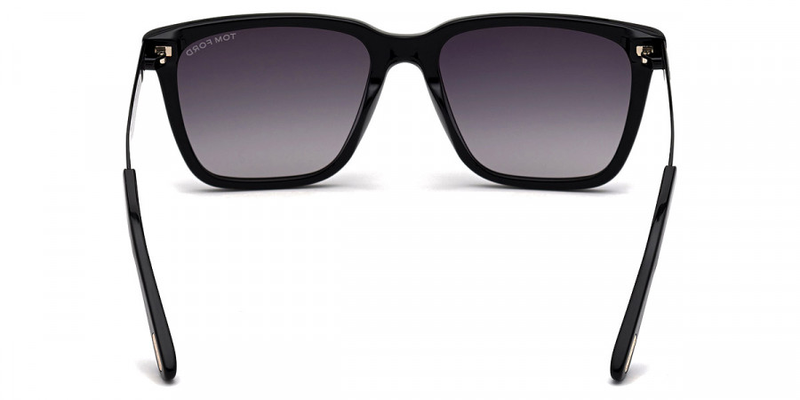 Color: Shiny Black with Shiny Black (01B) - Tom Ford FT0862Garrett01B54