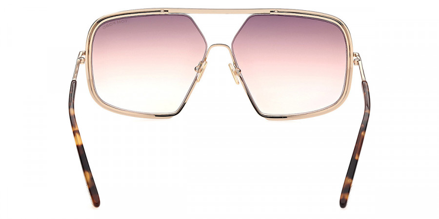 Color: Shiny Rose Gold (28G) - Tom Ford FT0867Warren-0228G63