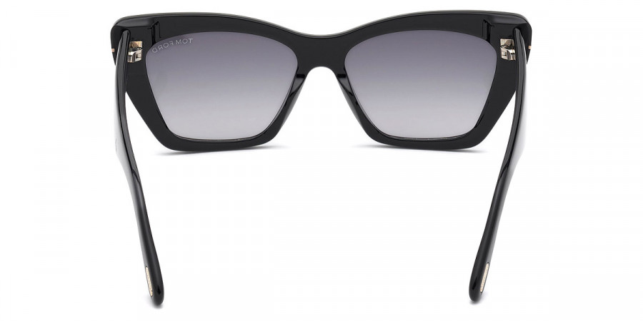 Color: Shiny Black (01B) - Tom Ford FT0871Wyatt01B56