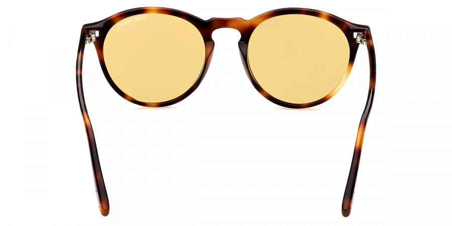 Color: Shiny Medium Blonde Havana (53E) - Tom Ford FT0904Aurele53E52