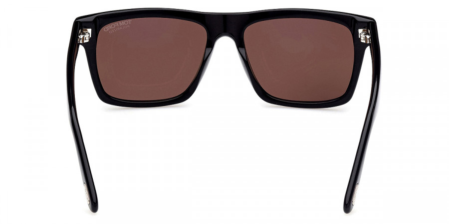 Color: Shiny Black (01H) - Tom Ford FT0906Buckley-0201H56