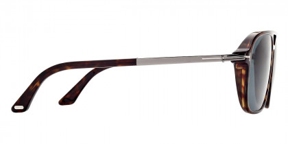 Tom Ford™ FT0910 Crosby 52V 59 Classic Dark Havana with Dark Ruthenium  Sunglasses