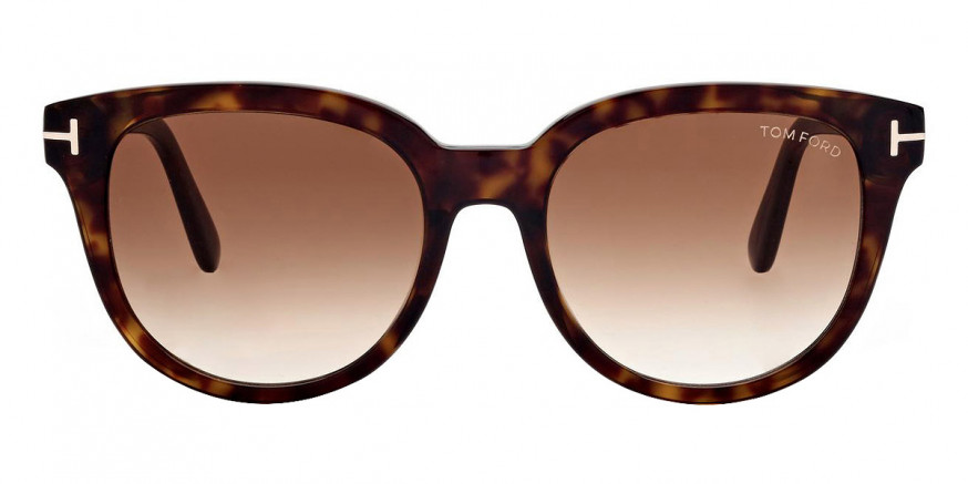 Tom Ford™ FT0914 Olivia-02 52F 54 Shiny Classic Dark Havana Sunglasses