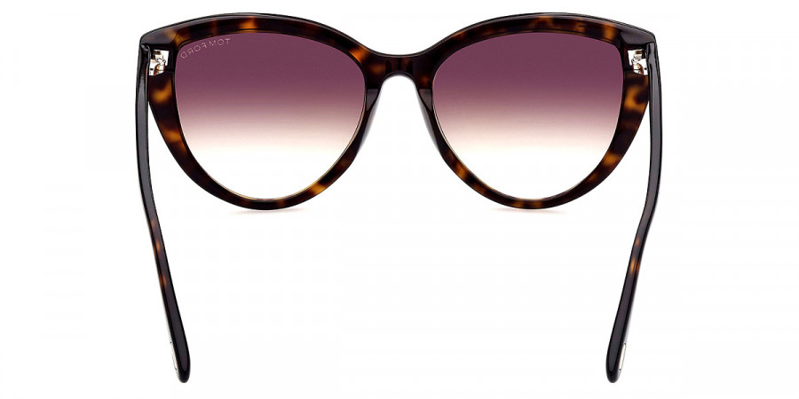 Color: Shiny Classic Dark Havana (52F) - Tom Ford FT0915Isabella-0252F56