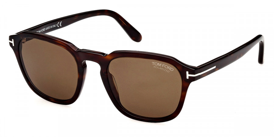 Color: Shiny Classic Dark Havana (52H) - Tom Ford FT0931Avery52H52