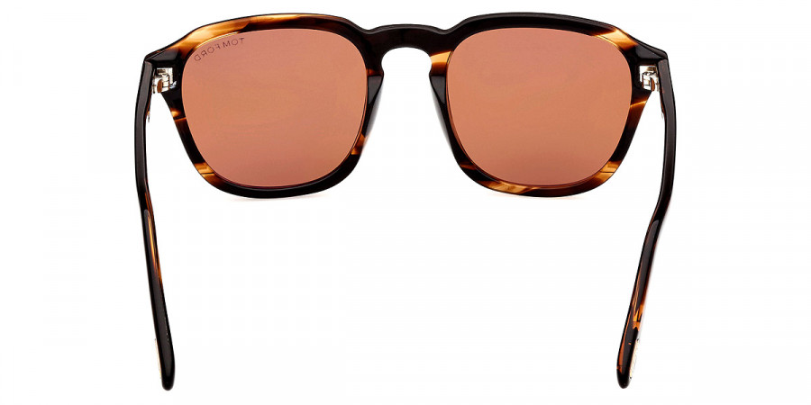 Color: Shiny Warm Brown With Amber Stripes (56E) - Tom Ford FT0931Avery56E52