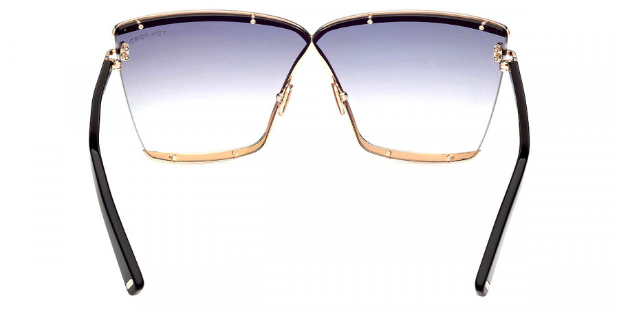 Color: Rose Gold with Dark Havana (28B) - Tom Ford FT0936Elle-0228B71