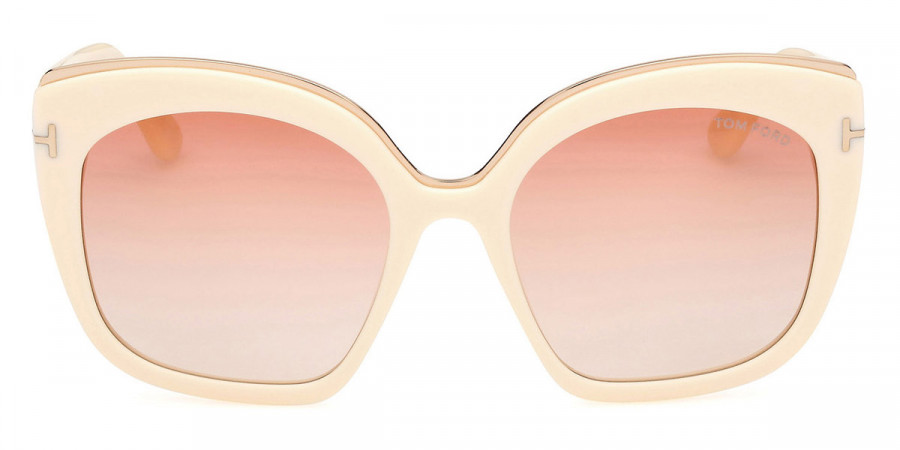 Tom Ford™ FT0944 Chantalle 25T 55 - Shiny Ivory with Rose Gold