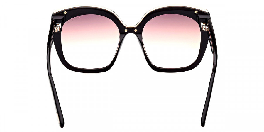 Color: Black with Rose Gold (01G) - Tom Ford FT0944Chantalle01G55