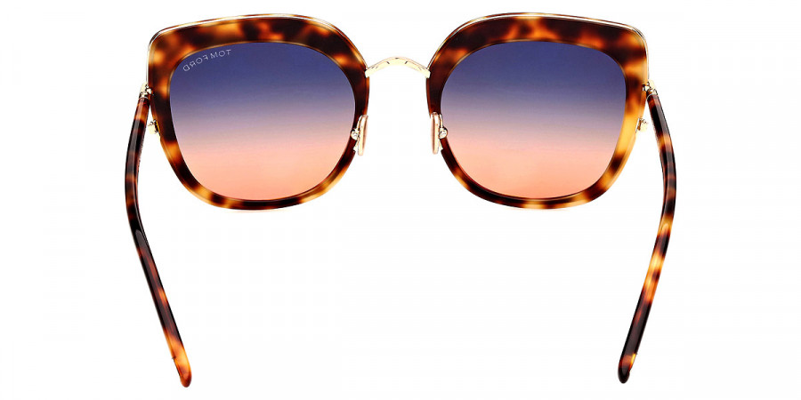 Color: Shiny Blonde Havana and Rose Gold (53P) - Tom Ford FT0945Virginia53P55