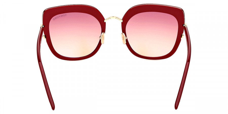 Color: Shiny Fuchsia and Rose Gold (66T) - Tom Ford FT0945Virginia66T55