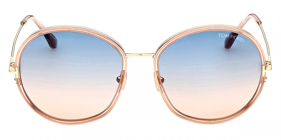 Tom Ford™ FT0946 Hunter-02 72W 58 - Shiny Transparent Powder Pink