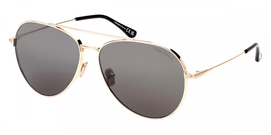 Color: Shiny Rose Gold/T Logo (28A) - Tom Ford FT0996Dashel-0228A62