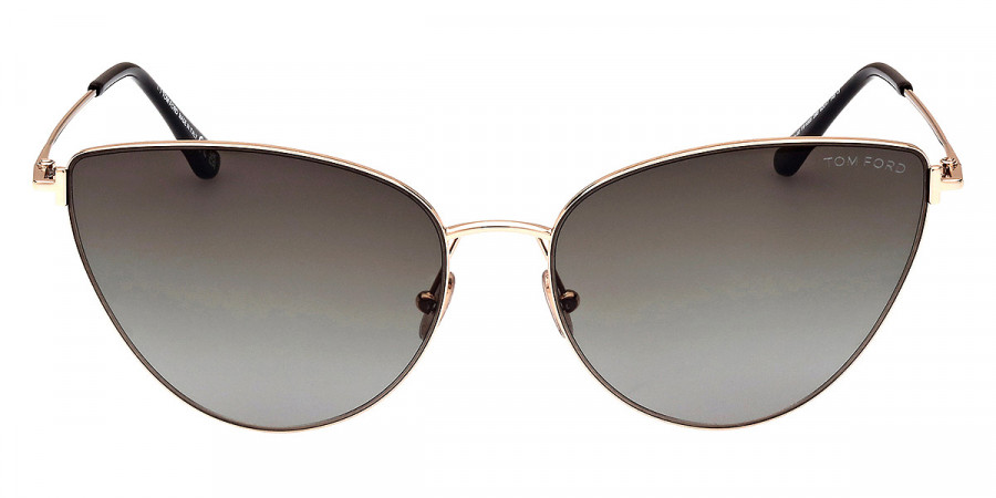 Tom Ford™ FT1005 Anais-02 28B 62 - Shiny Rose Gold/T Logo