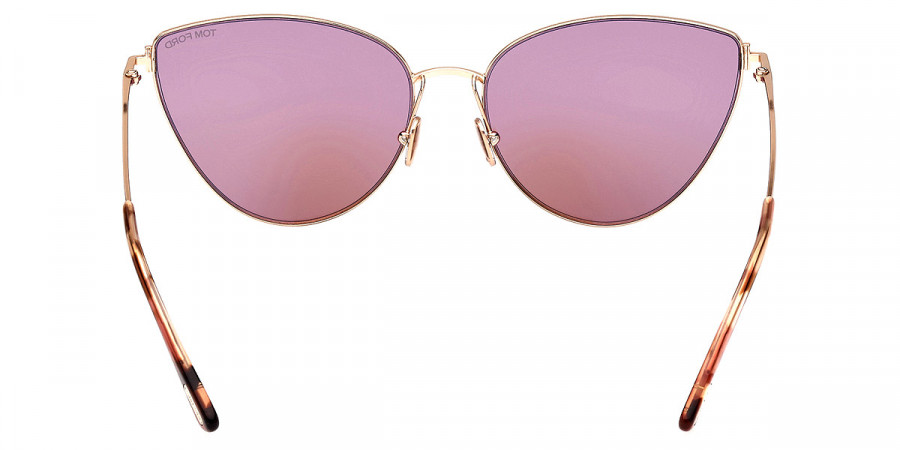 Color: Shiny Rose Gold/T Logo (28Z) - Tom Ford FT1005Anais-0228Z62