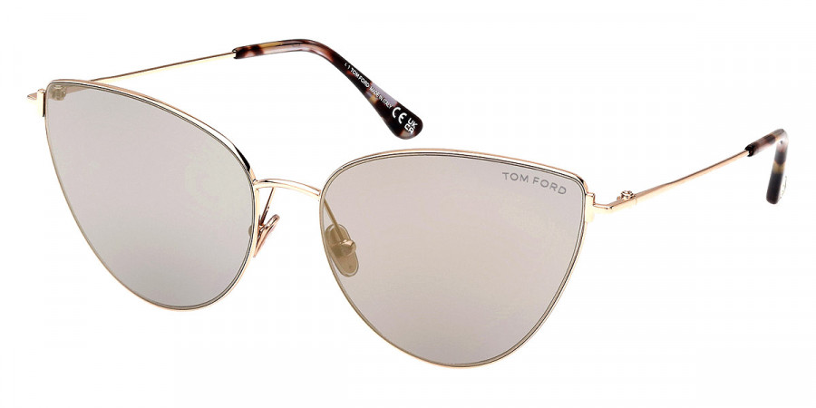 Color: Shiny Pale Gold/T Logo (32C) - Tom Ford FT1005Anais-0232C62