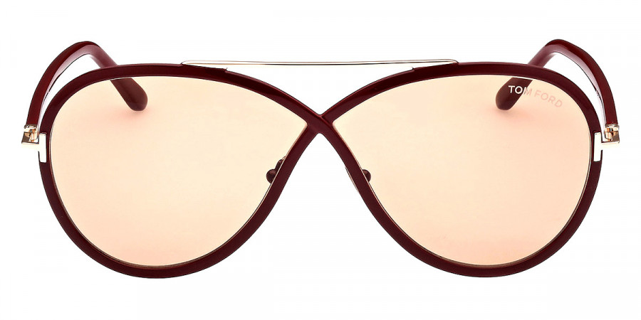 Tom Ford™ FT1007 Rickie 69E 65 - Shiny Rose Gold/T Logo